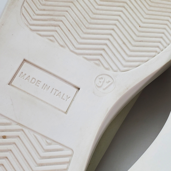 Karma Of Charme Naïf Hand Painted Leather Low Top Women Sneakers Sz 37 / US 6.5 - Picture 11 of 12